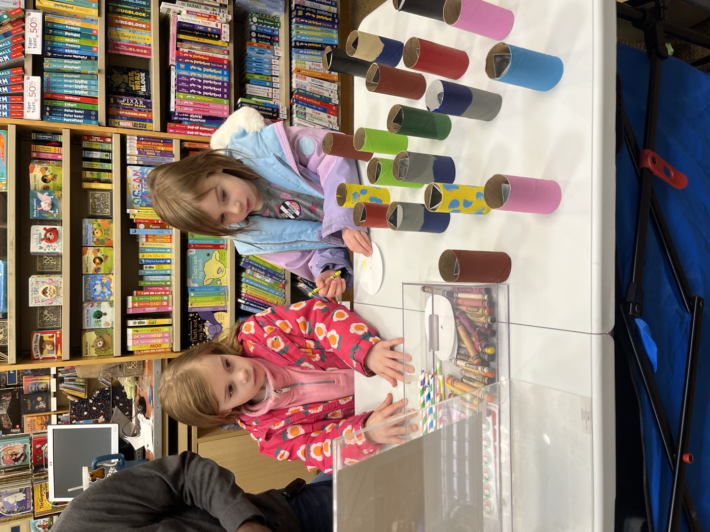 Spring exhibit STEAM activity