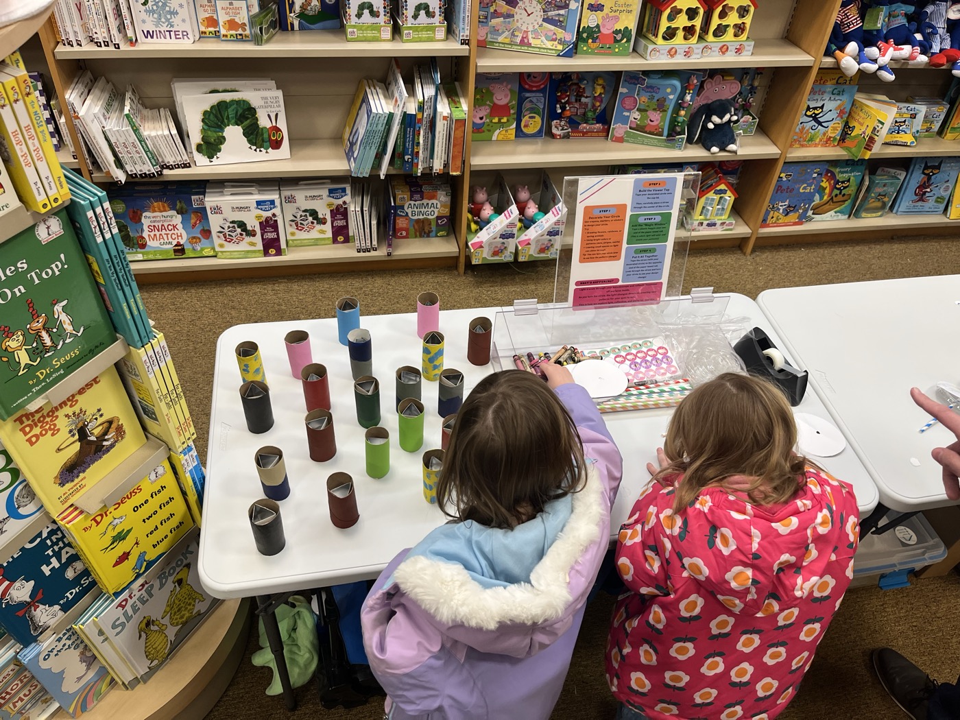 Spring exhibit play