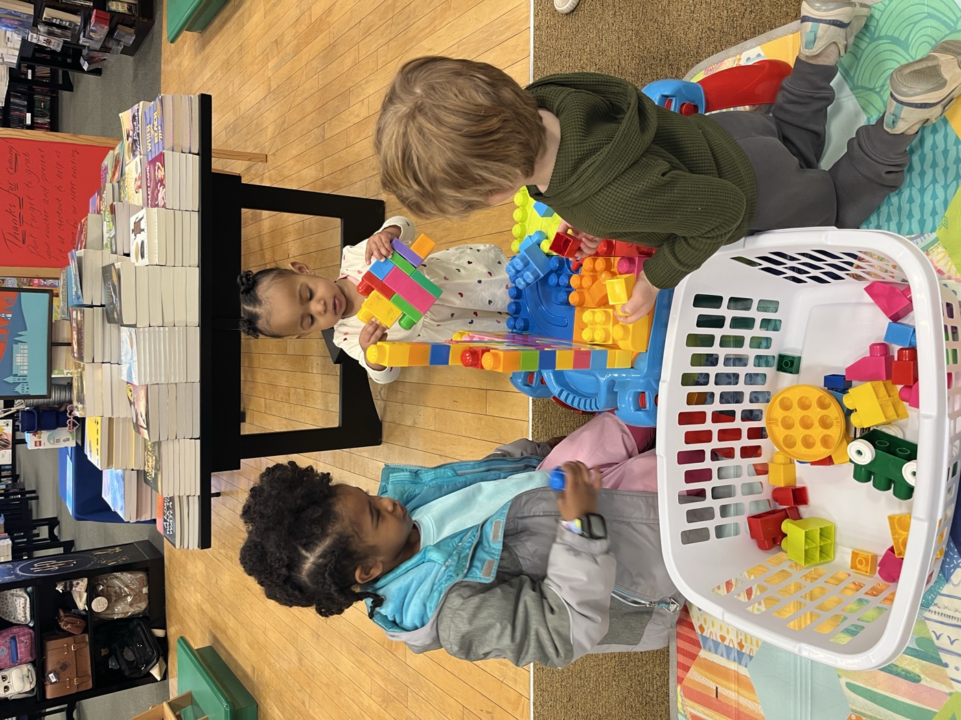 Spring exhibit together