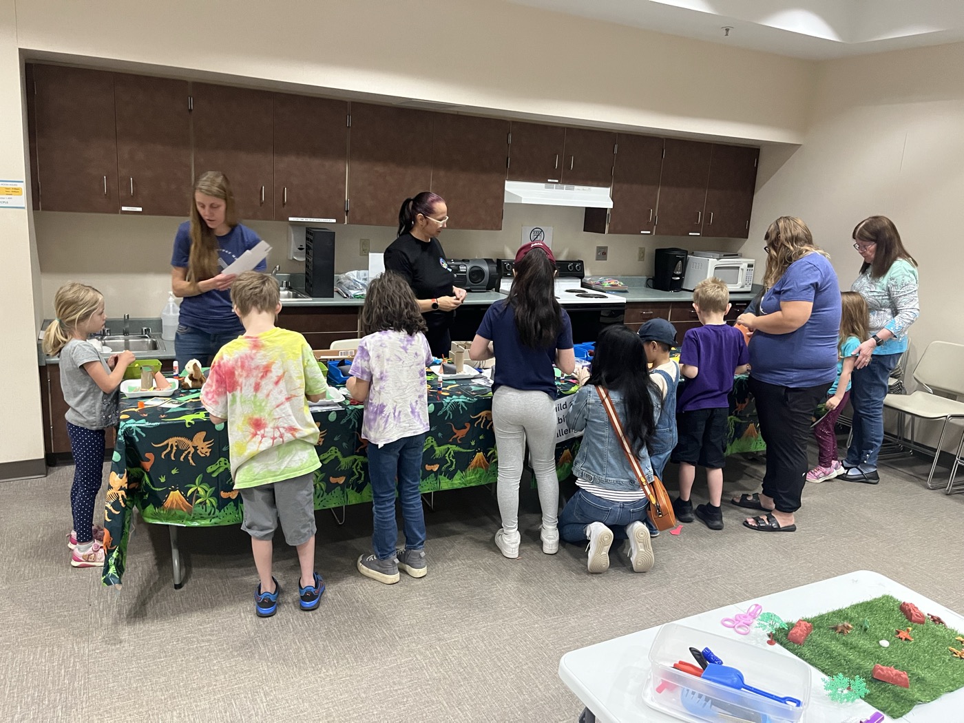 Summer exhibit hands-on activity