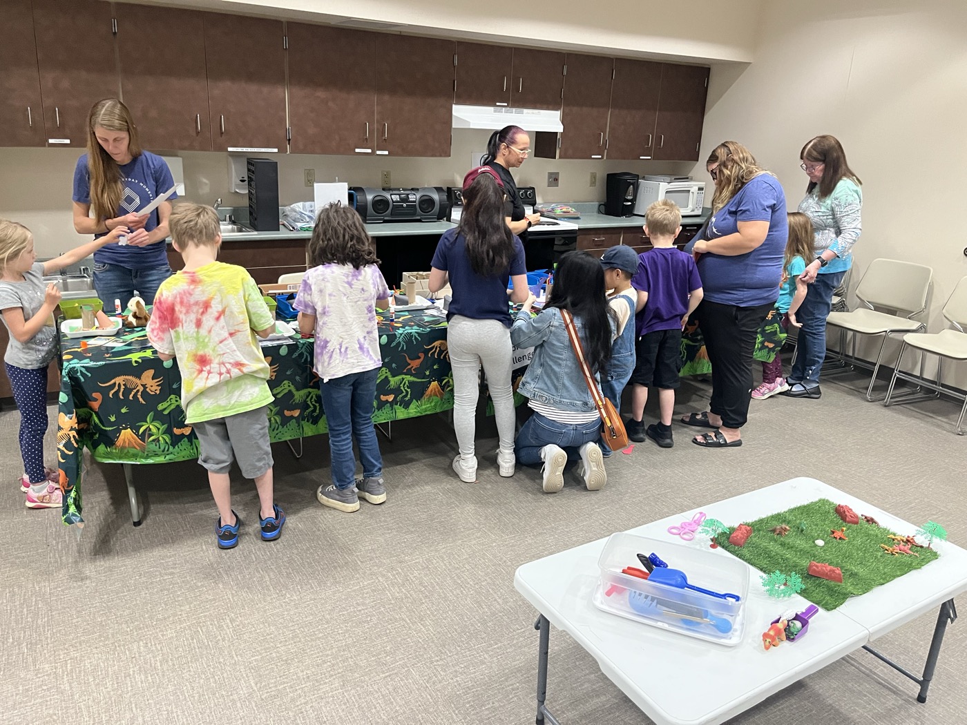 Paleontology Park STEAM activity