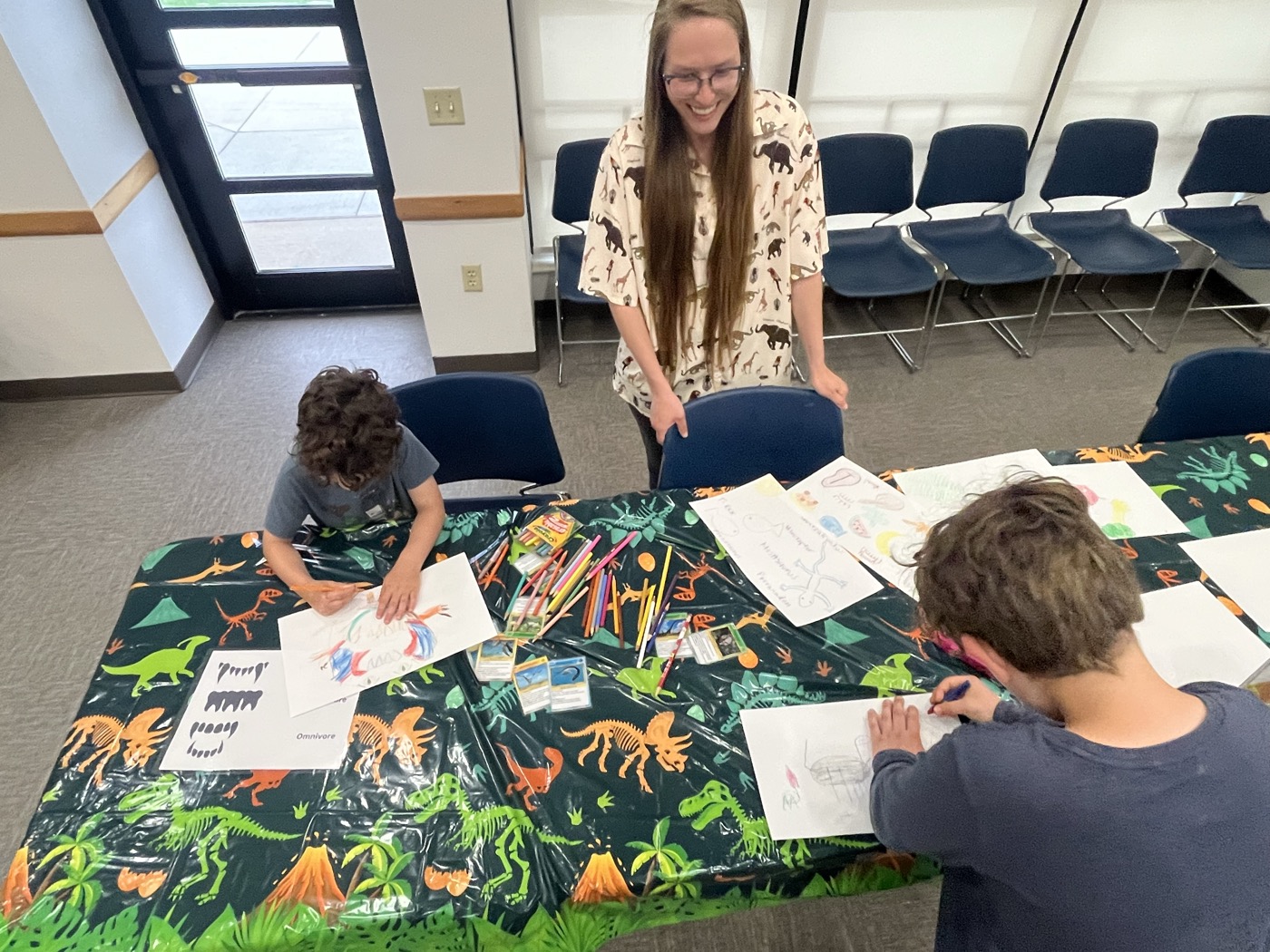 Paleontology Park engagement