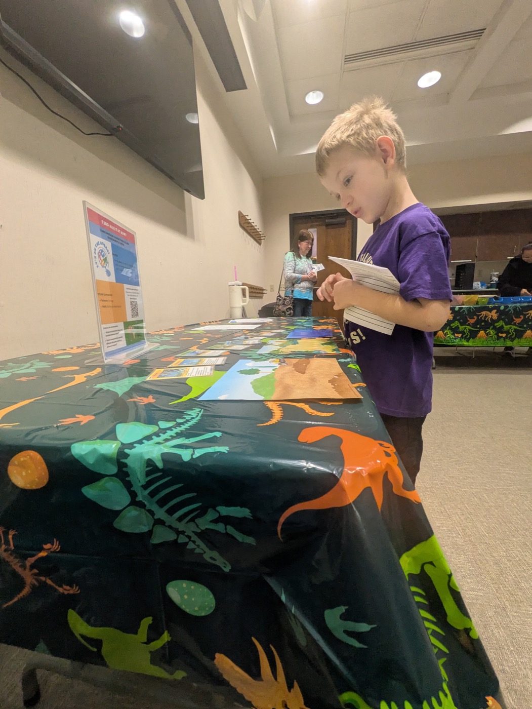 Paleontology Park smiles
